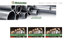 Desktop Screenshot of metalvales.com.br
